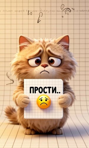 Открытка Прости