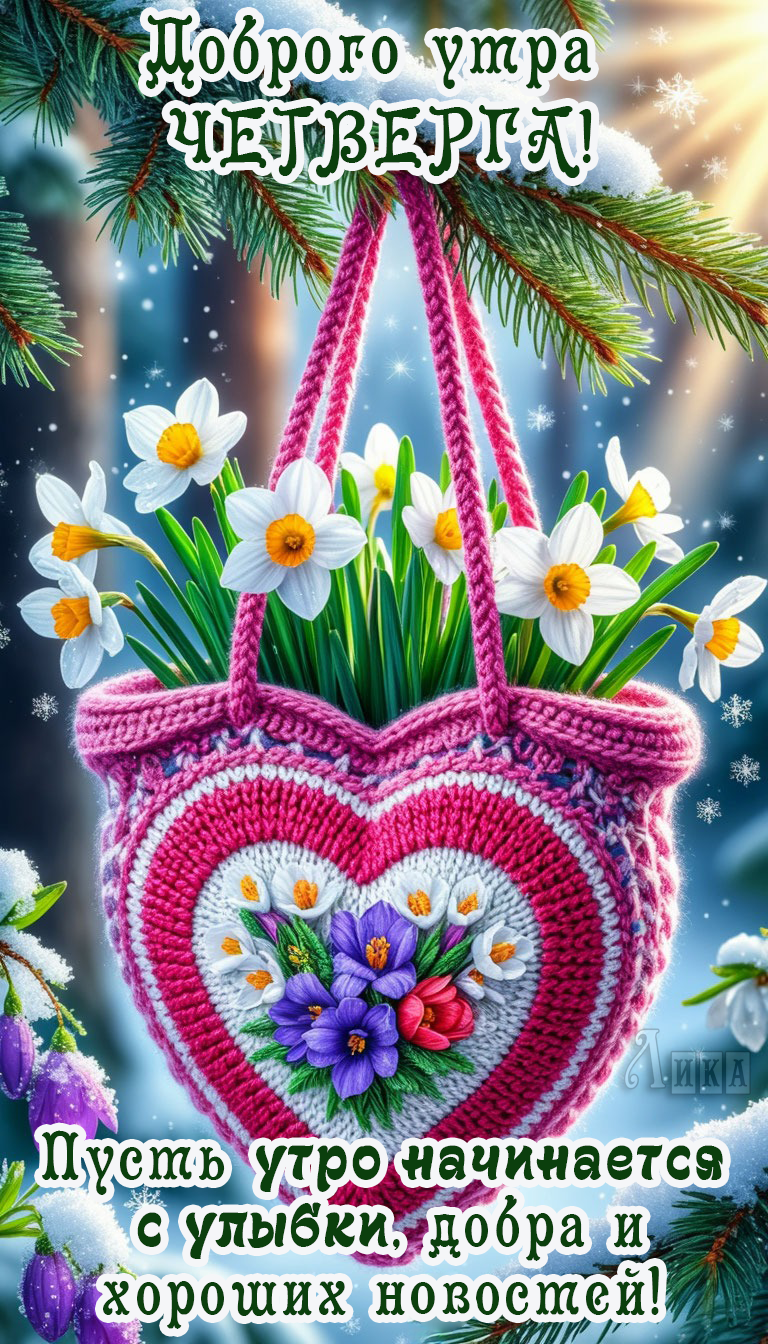 Открытка Четверг