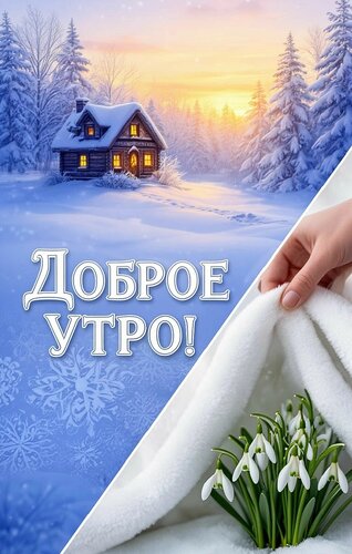 Открытка Доброе утро