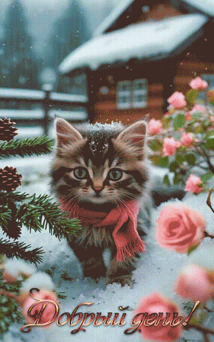 Анимированная открытка Добрый день!