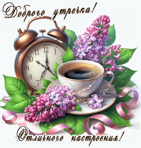 Открытка Доброе утро