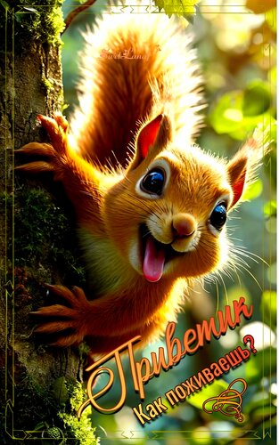 Открытка Привет. Как поживаешь?