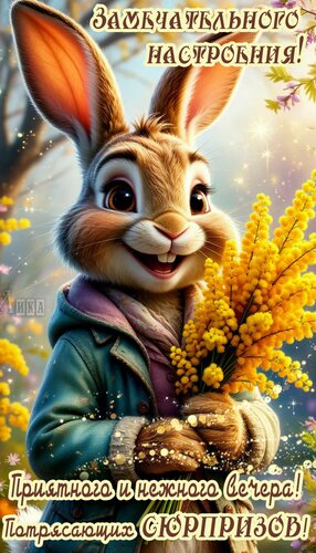 Открытка Добрый вечер