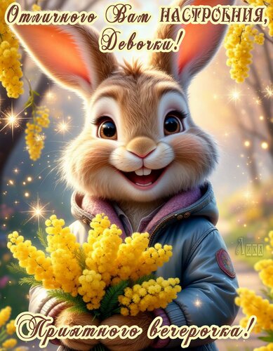 Открытка Добрый вечер