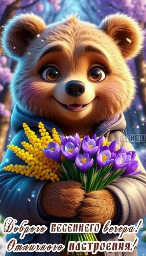 Открытка Добрый вечер