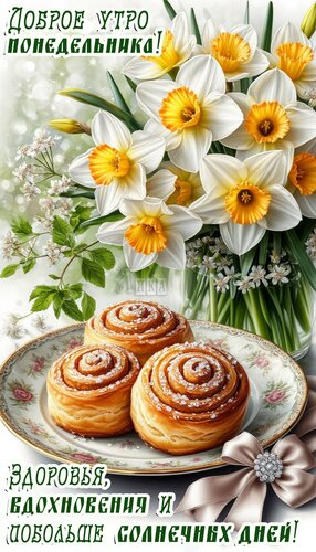 Открытка Понедельник