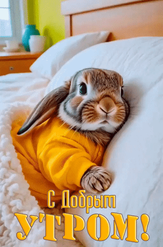 Анимированная открытка С добрым утром!