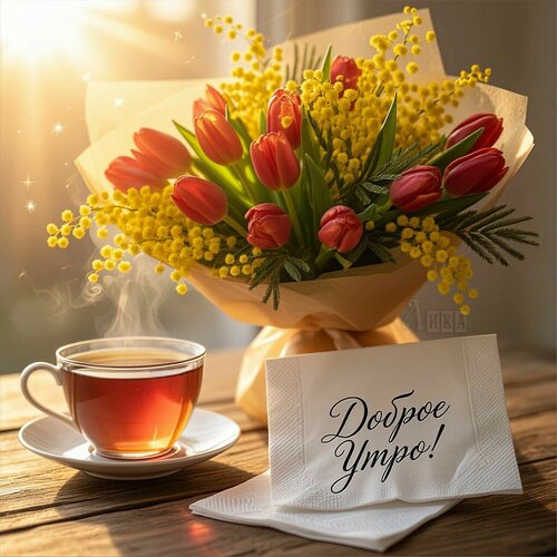 Открытка Доброе утро