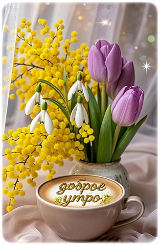 Открытка ДОБРОЕ УТРО!