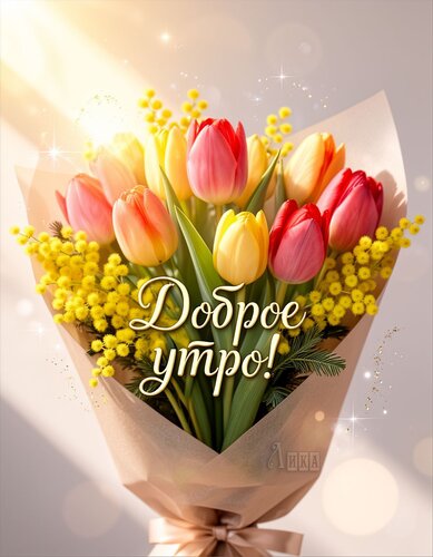 Открытка Доброе утро