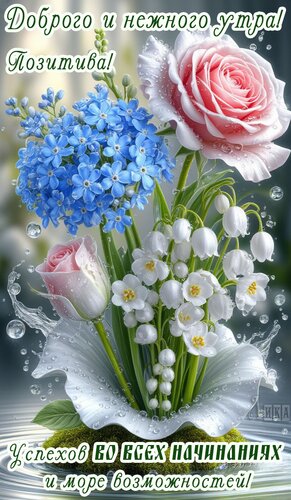 Открытка Доброе утро