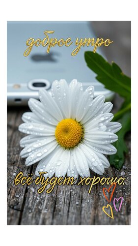 Открытка Доброе утро. Всё будет хорошо