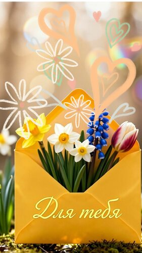 Открытка Для тебя
