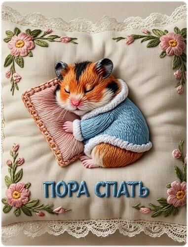 Открытка Пора спать