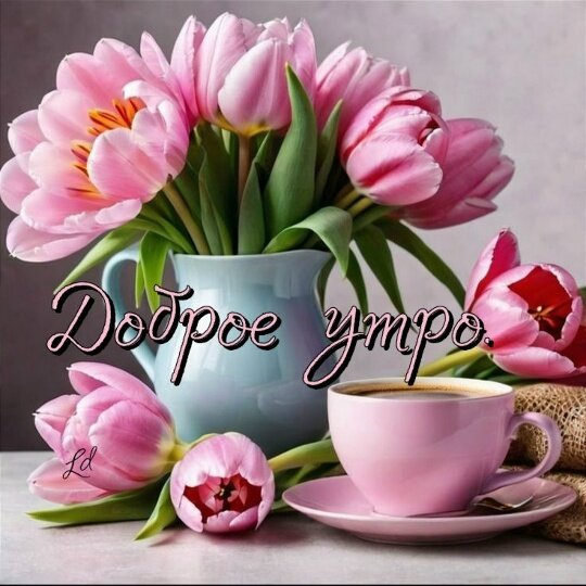 Открытка Доброе утро