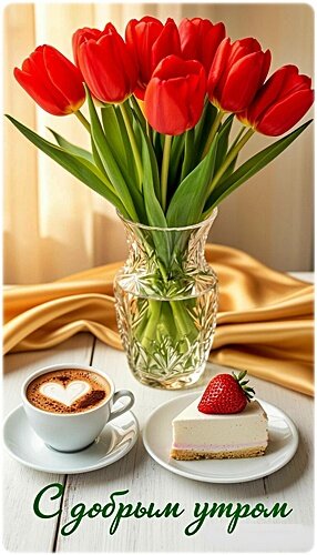 Открытка ДОБРОЕ УТРО!