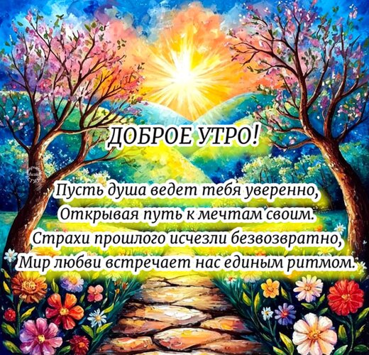 Открытка Доброе утро!