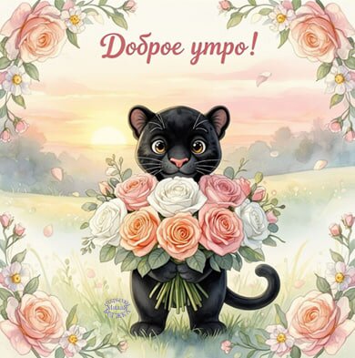 Открытка Доброе утро!