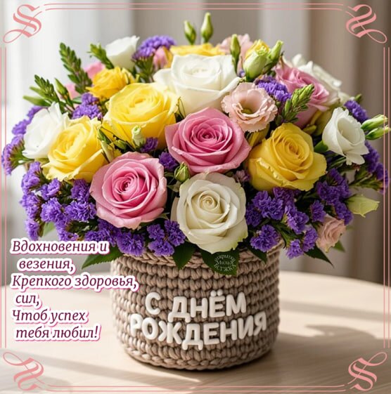 Открытка С днём рождения