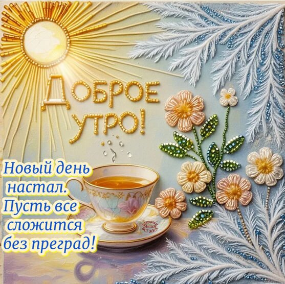 Открытка Доброе утро!