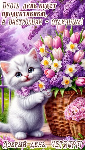 Открытка Четверг