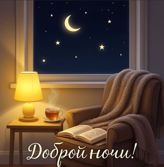Открытка Доброй ночи!
