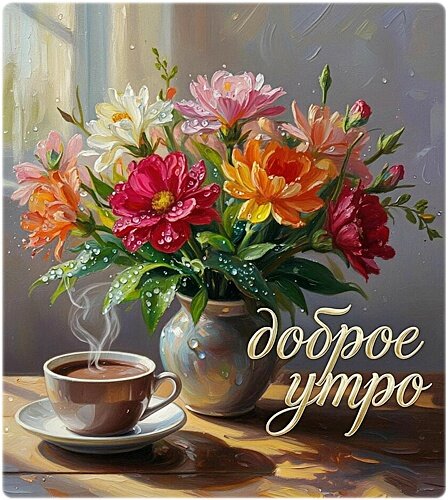 Открытка ДОБРОЕ УТРО!