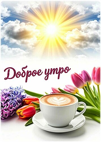 Открытка ДОБРОЕ УТРО!