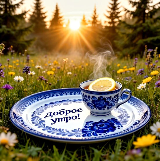 Открытка Доброе утро!