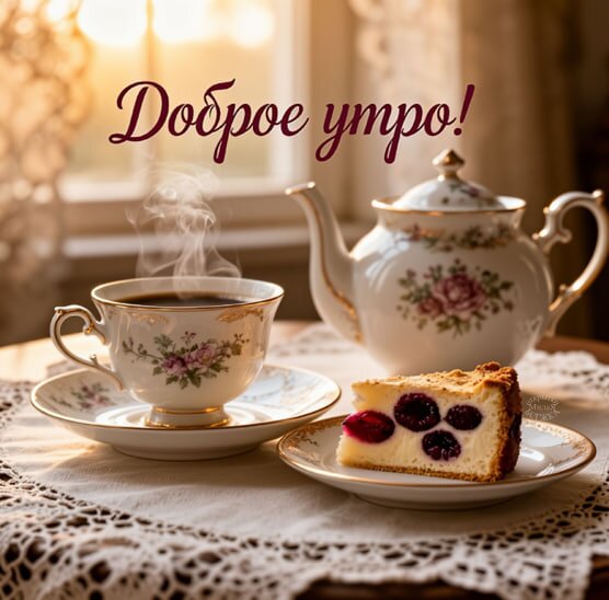 Открытка Доброе утро!