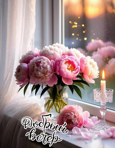 Открытка Добрый вечер!