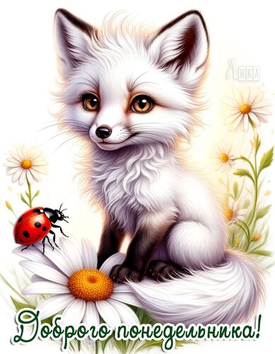 Открытка Понедельник