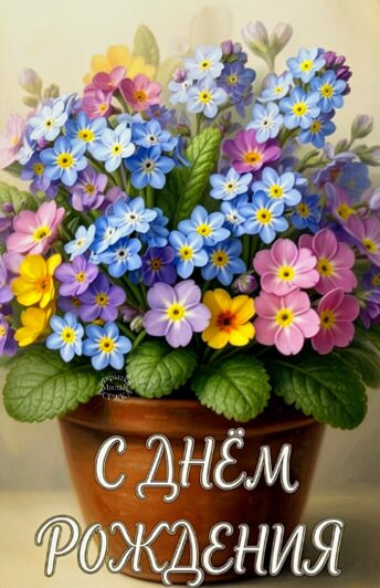 Открытка С днём рождения