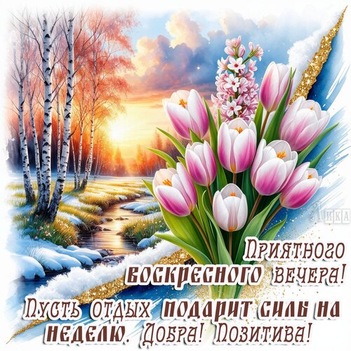 Открытка Воскресенье