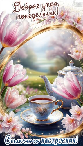 Открытка Понедельник