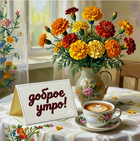 Открытка Доброе утро!