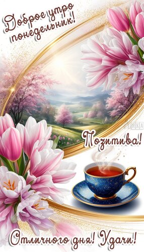 Открытка Понедельник