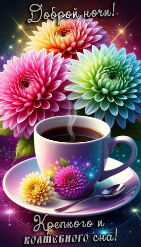 Открытка Спокойной ночи