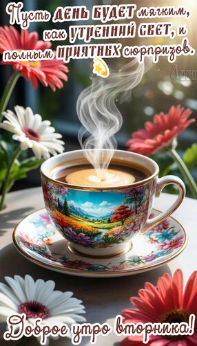 Открытка Вторник