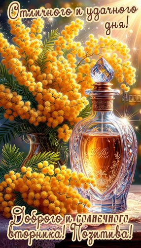 Открытка Вторник