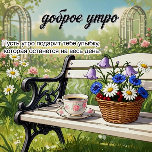 Открытка Доброе утро