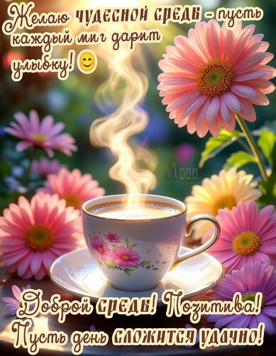 Открытка среда