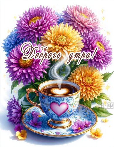 Открытка Доброго утра