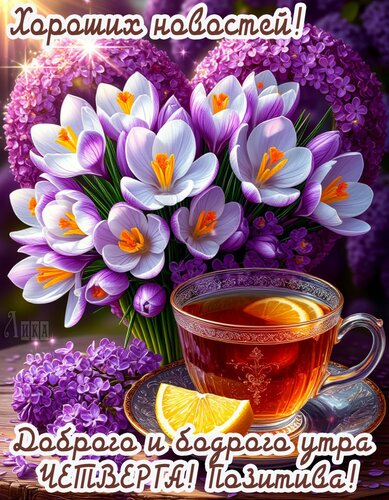 Открытка Четверг