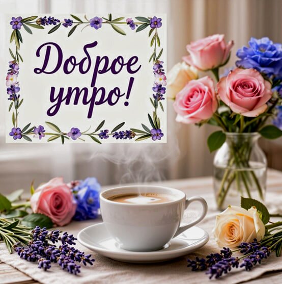 Открытка Доброе утро!