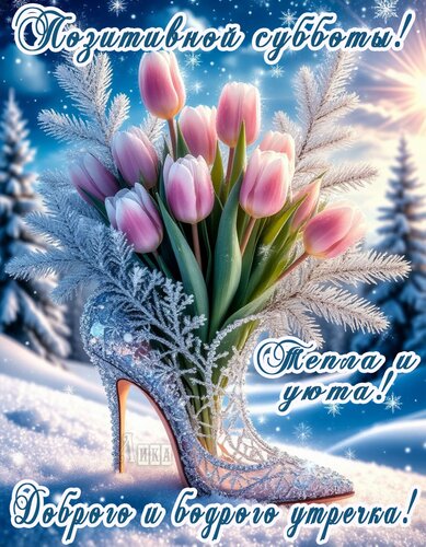 Открытка Суббота