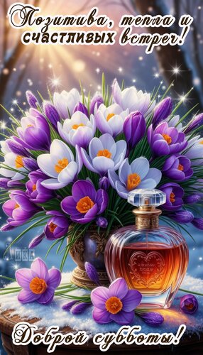 Открытка Суббота