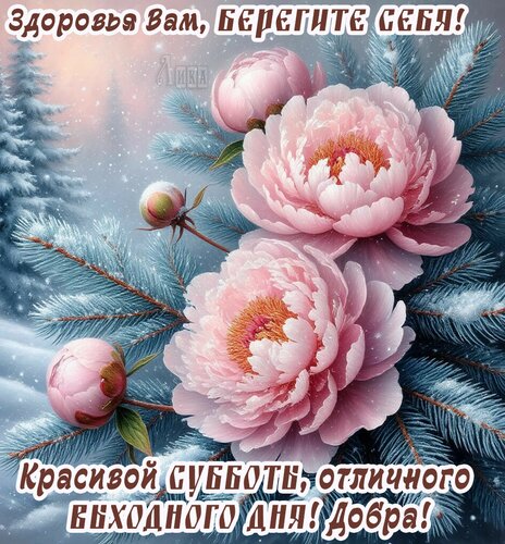 Открытка Суббота