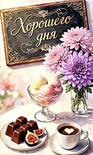 Открытка Хорошего дня!