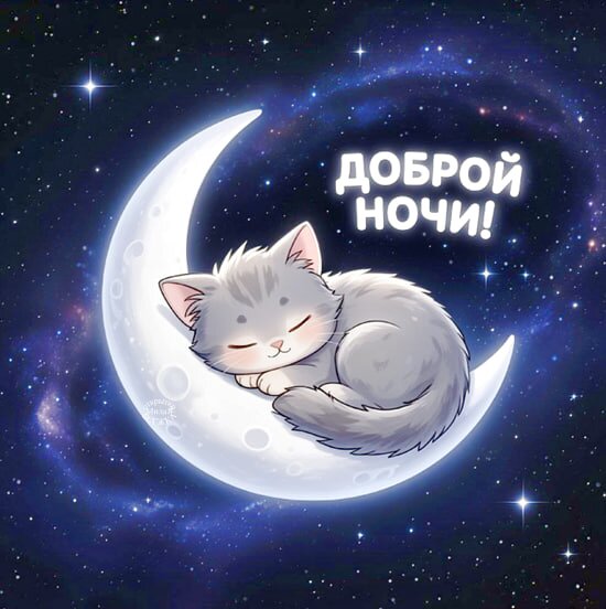 Открытка Доброй ночи!
